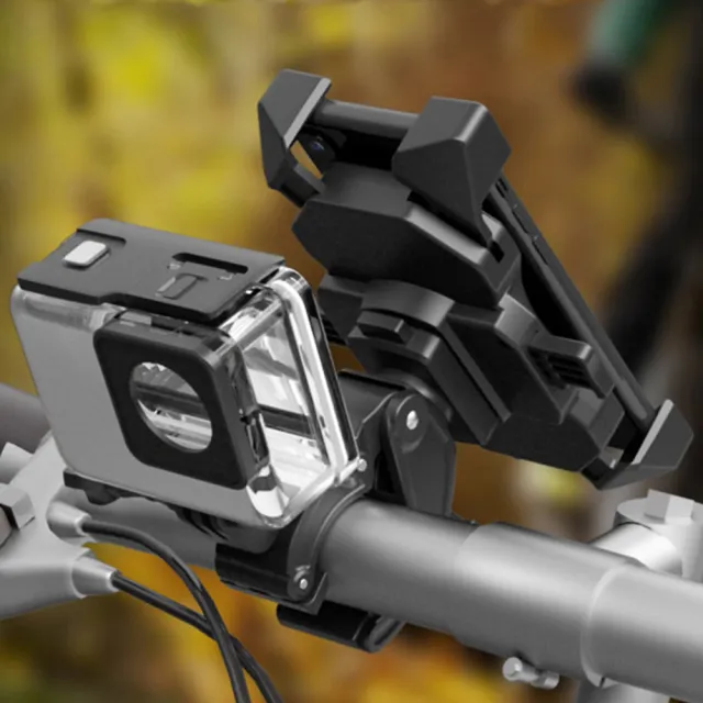 【LOTUS】運動相機 手機 摩托車兩用支架 GOPRO DJI  副廠