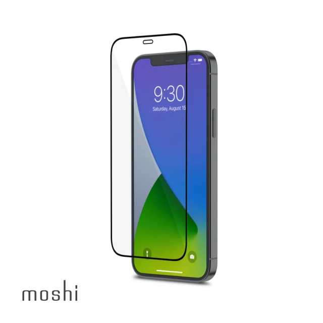 【moshi】AirFoil Pro for iPhone 12 Pro Max 強韌抗衝擊滿版螢幕保護貼