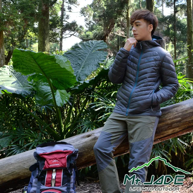 【Mt. JADE】男款 KeplerHoody Helixoft智慧羽絨外套 休閒穿搭/輕量機能(4色)