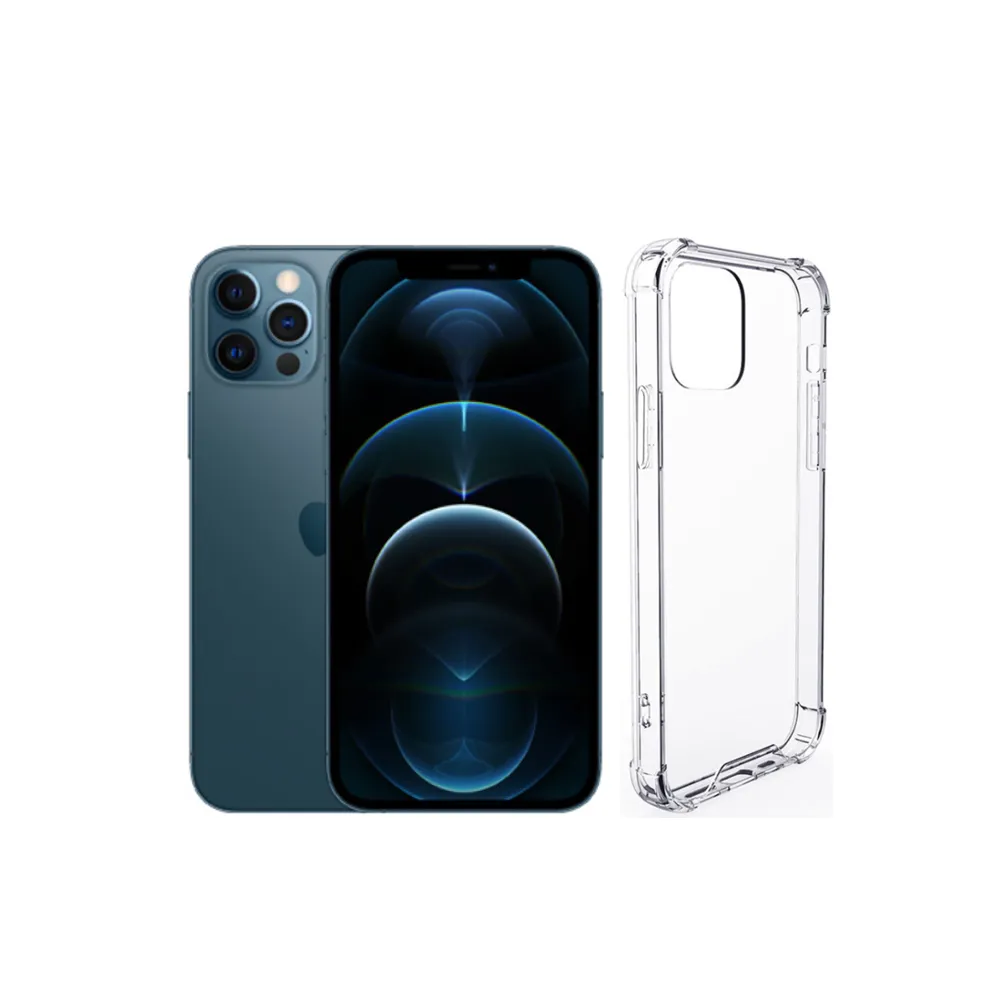 【MK馬克】Apple iPhone 12 Pro 6.1吋 四角加厚軍規氣墊空壓防摔殼