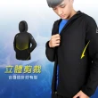 【HODARLA】男星豪防潑水平織外套-台灣製 慢跑 路跑 連帽外套 運動 反光 黑(3157601)
