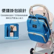 【Osun】多功能防潑水媽咪雙肩背包野餐背包嬰兒床背包(顏色任選/CE349)