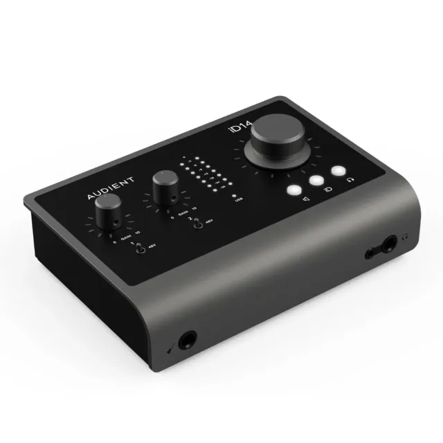 【Audient】iD14 MKII 10in/6out USB 錄音介面(台灣公司貨 商品保固有保障)