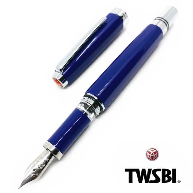 【臺灣 TWSBI 三文堂】Classic 寶藍色 活塞鋼筆