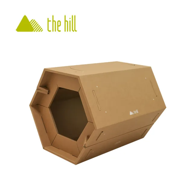 【thehill 樂丘】CARTONATO - 六角好厝紙貓屋 (含貓抓板)(TH0302)