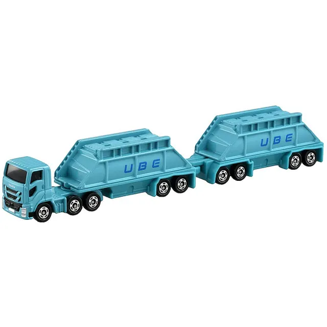 【TOMICA】超長型小汽車 NO.129 宇部興？雙節拖車