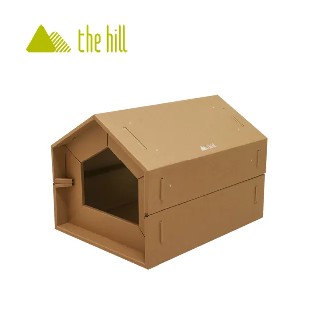 【thehill 樂丘】CARTONATO - 五角好厝紙貓屋（含貓抓板）(TH0301)