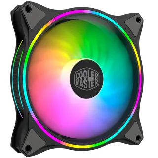 【CoolerMaster】Cooler Master MasterFan MF140 HALO 黑色 ARGB風扇(MF140 HALO)