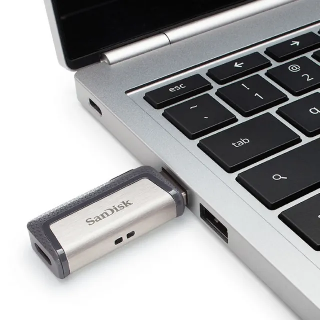 【SanDisk 晟碟】[全新版] 256GB Ultra Dual USB3.1 Type-C OTG(伸縮埠 雙用隨身碟 原廠5年保固)