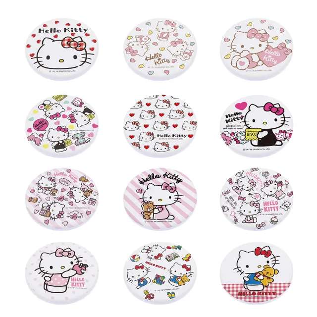 【收納王妃】三麗鷗 Sanrio Hello Kitty珪藻土杯墊2入組 矽藻土 硅藻土(10x10cm)