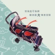 【MIT全球】台灣製造雙人前後座豪華推車-兩色(嬰兒推車)