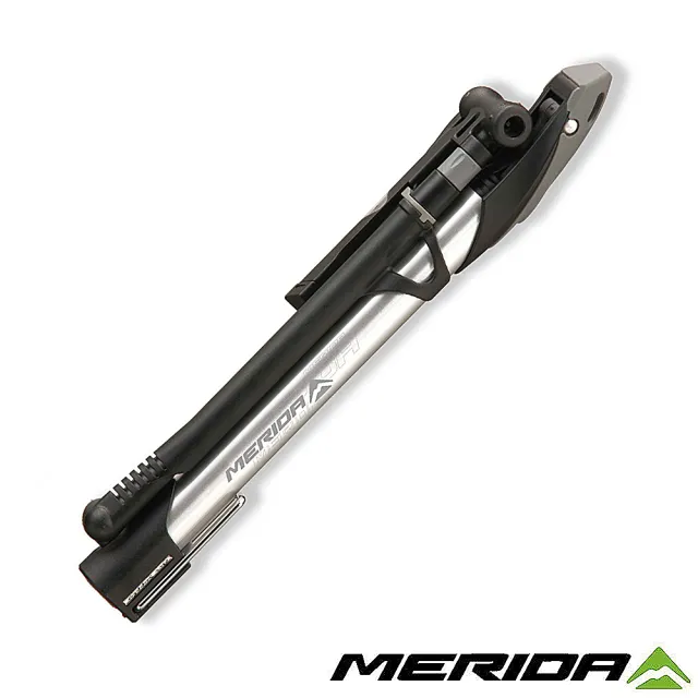 【MERIDA 美利達】自行車攜帶式打氣筒 140PSI(補胎/單車)