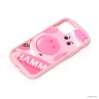 【iJacket】iPhone 12/12 Pro/12 Mini 迪士尼 防撞軍規 透明 玻璃殼(火腿豬)