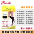 【Freesia】醫療彈性襪超薄型-束小腿壓力襪(2雙組-醫療襪/靜脈曲張襪)