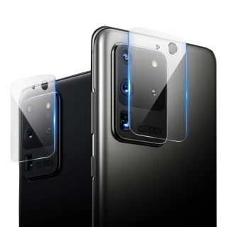 【YANG YI 揚邑】Samsung Galaxy S20 Ultra 防爆防刮弧邊 9H鏡頭鋼化玻璃膜保護貼