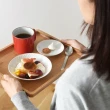 【日本 Natural69】波佐見燒 ZUPA White系列 甜點盤 陶瓷盤 菜盤 圓盤 深盤 15cm 長頸鹿(日本製)