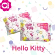 【SANRIO 三麗鷗】Hello Kitty 凱蒂貓純水柔濕巾/濕紙巾 20 抽 X 16 包 隨身包 超柔觸感 溫和保濕