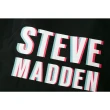 【STEVE MADDEN】純棉品牌潮流LOGO T-Shirt 短袖上衣(黑色)