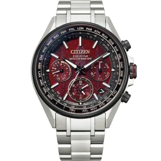【CITIZEN 星辰】東京․紅限量版鈦金屬GPS衛星校時腕錶(CC4005-71Z)