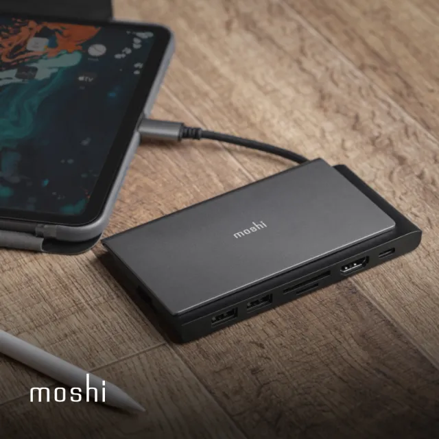 【moshi】Symbus Mini USB-C Hub 七合一迷你多功能集線器