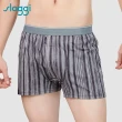 【sloggi MEN】ZEBRA系列寬鬆平口褲 M-XXL 灰色條紋(男士寬鬆四角褲 G918805 G5)