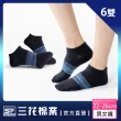 【SunFlower 三花】6雙組迷流隱形襪.襪子.短襪