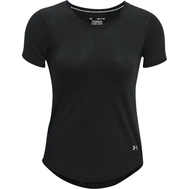 【UNDER ARMOUR】UA 女 Streaker短T-Shirt_1361371-001(黑)