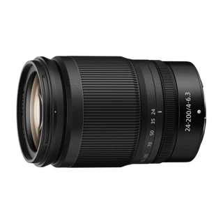 【Nikon 尼康】NIKKOR Z 24-200mm F4-6.3 VR 彩盒 有遮光罩(平行輸入)