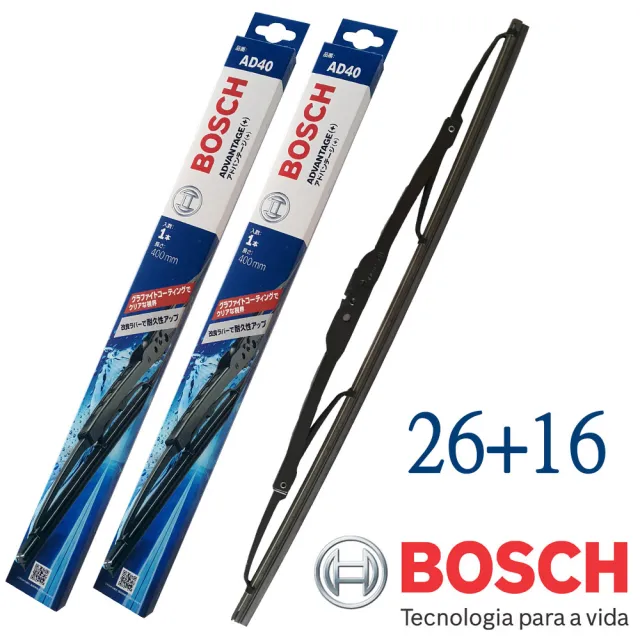 【BOSCH 博世】日本版石墨雨刷(26+16 吋)