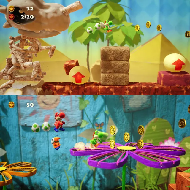 【Nintendo 任天堂】NS Switch 耀西的手工世界 中文版(台灣公司貨-中文版)