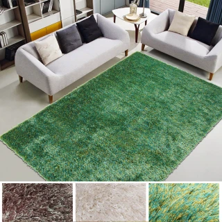 【山德力】ESPRIT Lakeside地毯200X300cm多款可選(長毛 綠色 棕色 白色 生活美學)