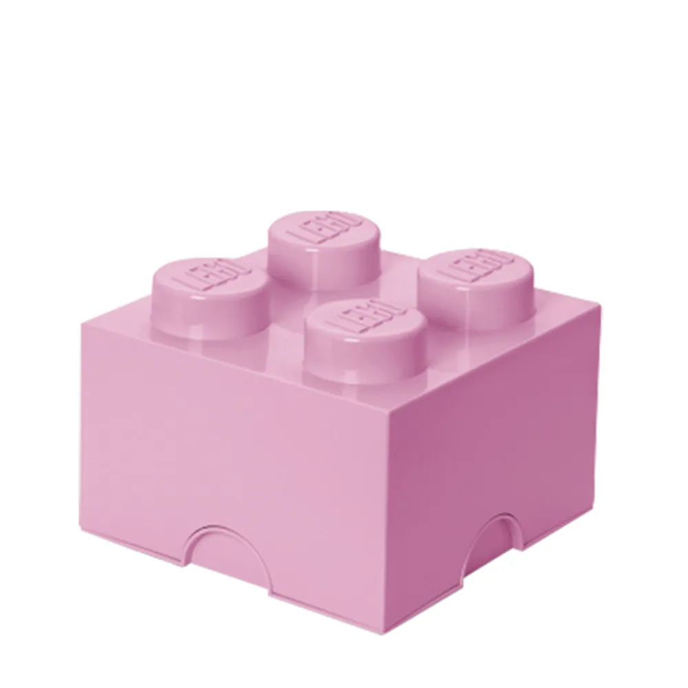 【Room Copenhagen】樂高 LEGO 四凸收納盒-淺粉色(40031738)