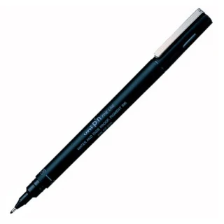 【UNI】三菱pin08-200代用針筆0.8黑(3入1包)