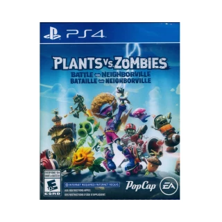 【SONY 索尼】PS4 植物大戰殭屍：和睦小鎮保衛戰 中英文美版(Plants Vs. Zombies: Battle for Neigh)