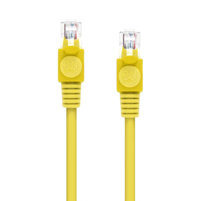【FUNDIGITAL】Cat.5e  3M 圓形高速網路線