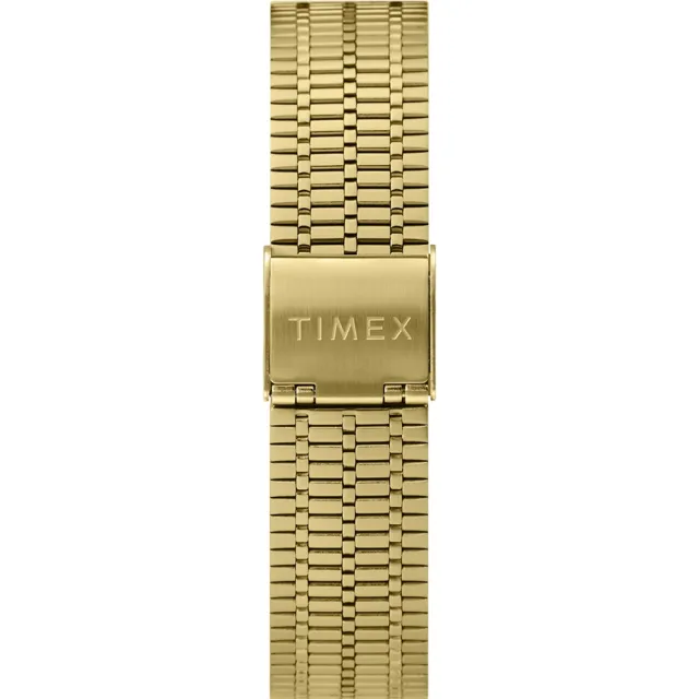 【TIMEX】天美時 Q TIMEX復刻系列 經典手錶(藍金 TXTW2U61400)