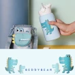 【BEDDY BEAR 杯具熊】BEDDYBEAR四葉草口袋動物系列浮雕款 兒童保溫瓶316不鏽鋼保溫瓶(吸管水壺)