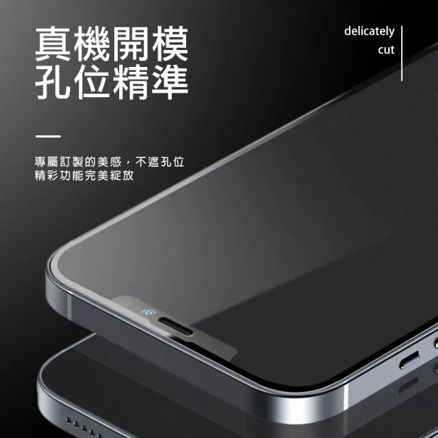 iPhone 12 ProMax 6.7吋 滿版保護貼手機霧面9H玻璃鋼化膜(3入 12PROMAX保護貼12PROMAX鋼化膜)