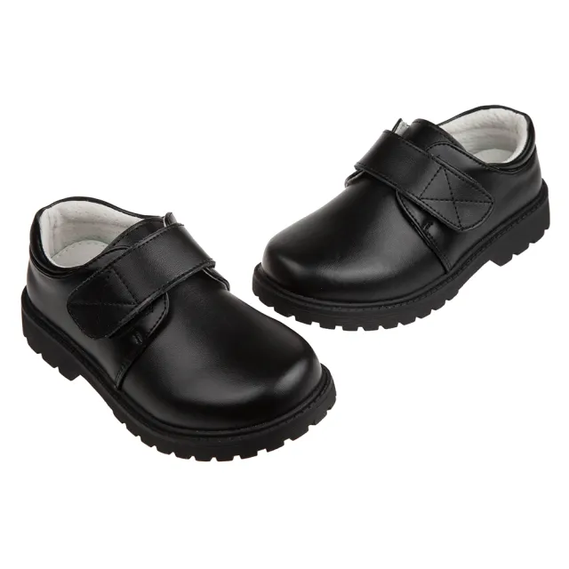 【布布童鞋】全真皮制服兒童黑色皮鞋學生鞋(E0N006D)