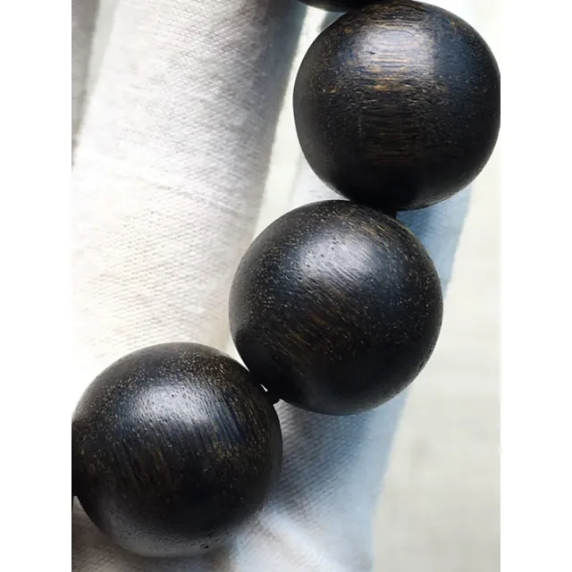 【桃花源創意工坊】奇楠級加裏曼丹老料沉香沉水手鍊1.8(沉香手鍊)