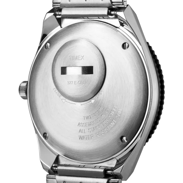 【TIMEX】天美時 Q TIMEX復刻系列 經典手錶(綠黑 TXTW2U60900)