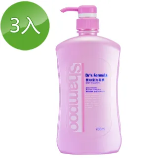 【台塑生醫】Dr’s Formula嬰幼童洗髮精(700ml*3瓶)
