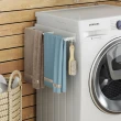 【Cap】可壁掛式洗衣機磁吸衣架收納架