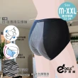 【伊黛爾】曼世代超安心中腰竹炭膠原蛋白防滲漏生理褲(6件組)