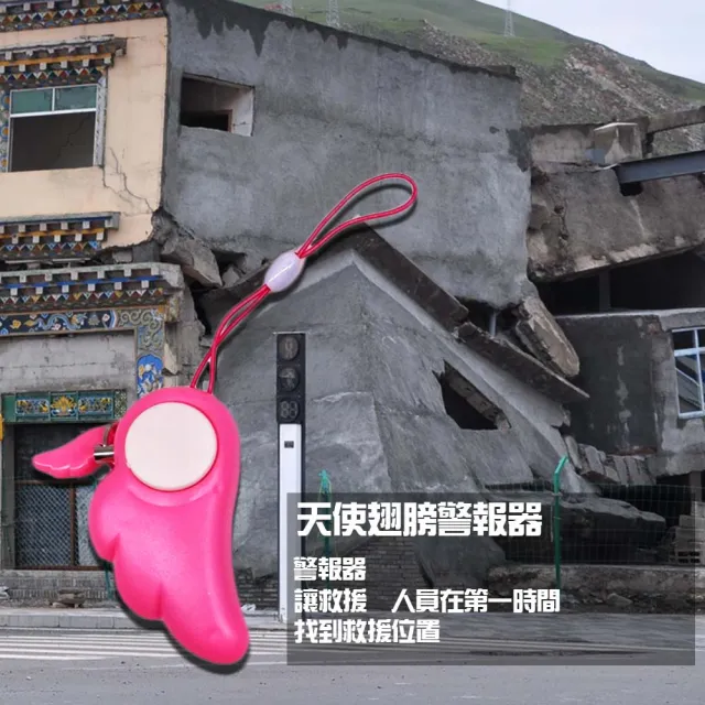 【金德恩】六合一地震防災避難包 戰爭包 地震防災包(背包、警報器、哨子、雨衣、手套、保溫急救毯、瑞士刀)