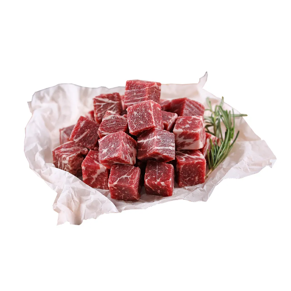 【愛上吃肉】澳洲金牌極品和牛骰子6包組(150g±10%/包 中秋烤肉/燒烤)