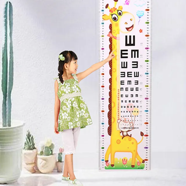 【兒童身高成長紀錄量尺壁貼】兒童身高成長紀錄量尺壁貼