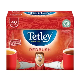 【Tetley泰特利】南非國寶茶 2.5gx40入/盒(國寶茶)