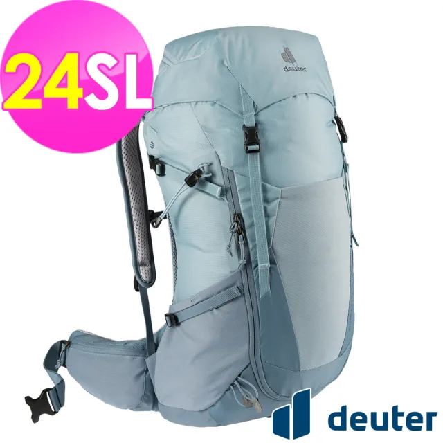 【deuter】FUTURA 24SL透氣網架背包(3400521水藍/戶外露營/休閒健行/自助旅行/登山包)