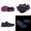 【asics 亞瑟士】慢跑鞋 Gel-Kayano 27 反光 女鞋 亞瑟士 運動 旗艦款 高支撐 馬拉松 藍 紫(1012B003400)